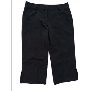 Women's Adidas Black Capri Pants Size M